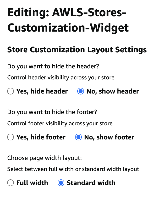 amazon ai store builder features 2025